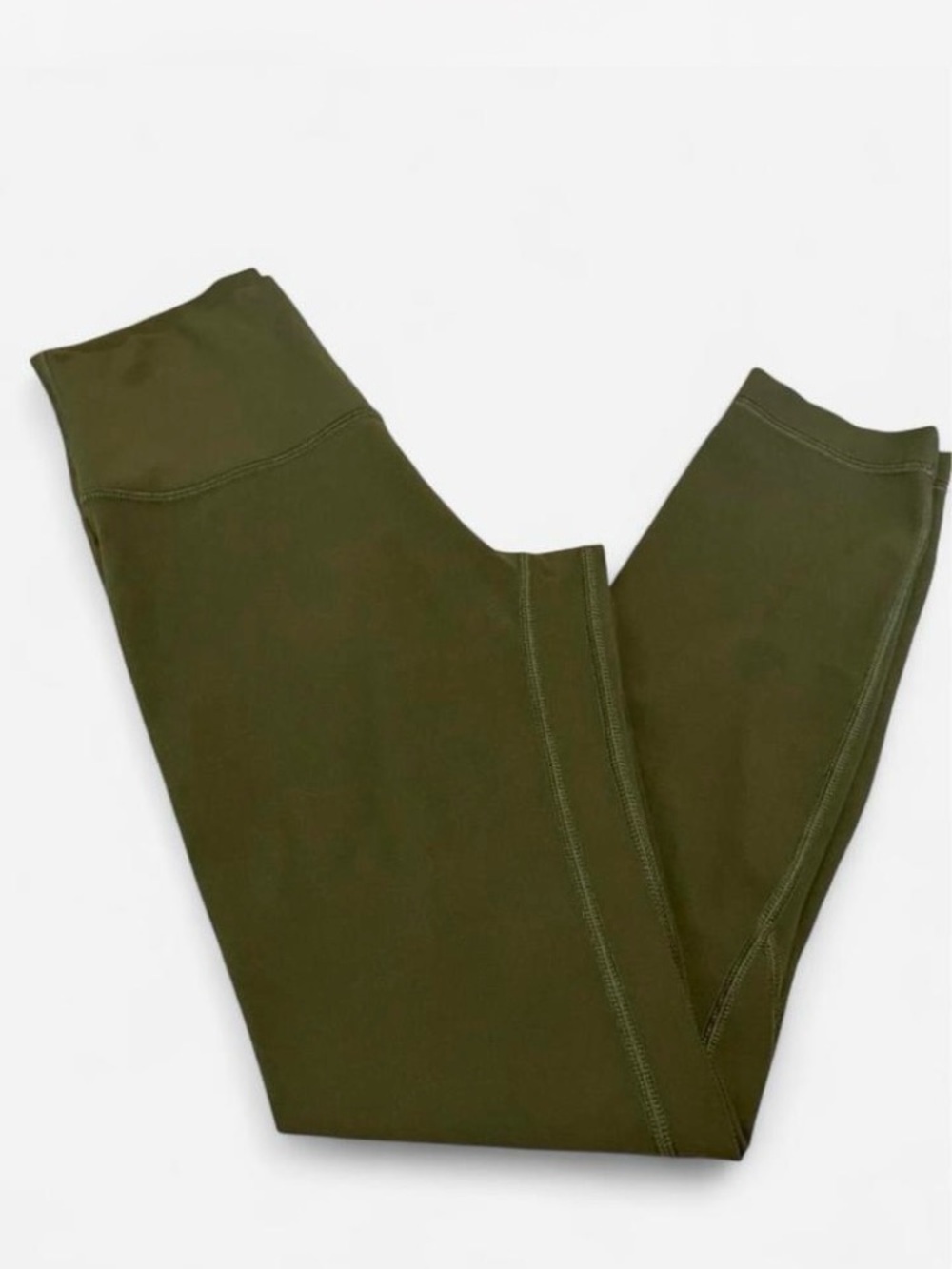 Lululemon Wunder Under High Rise Leggings Olive Green Size Tag Removed